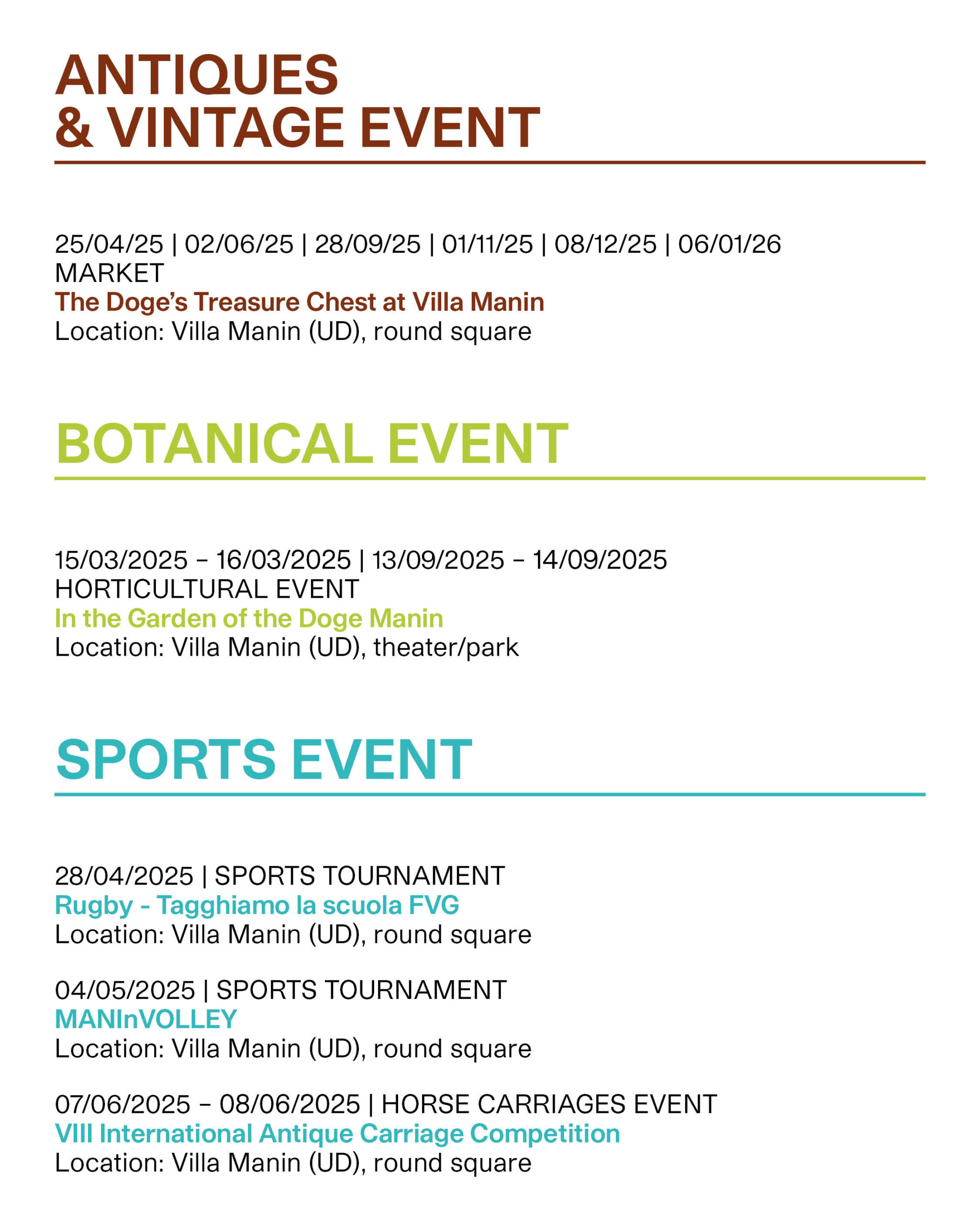 Calendario eventi ERPAC parte 7